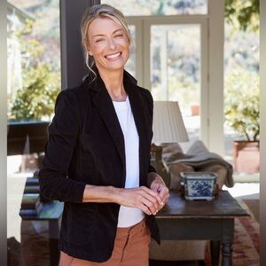 Frank & Eileen Dublin Blazer Corduroy Black